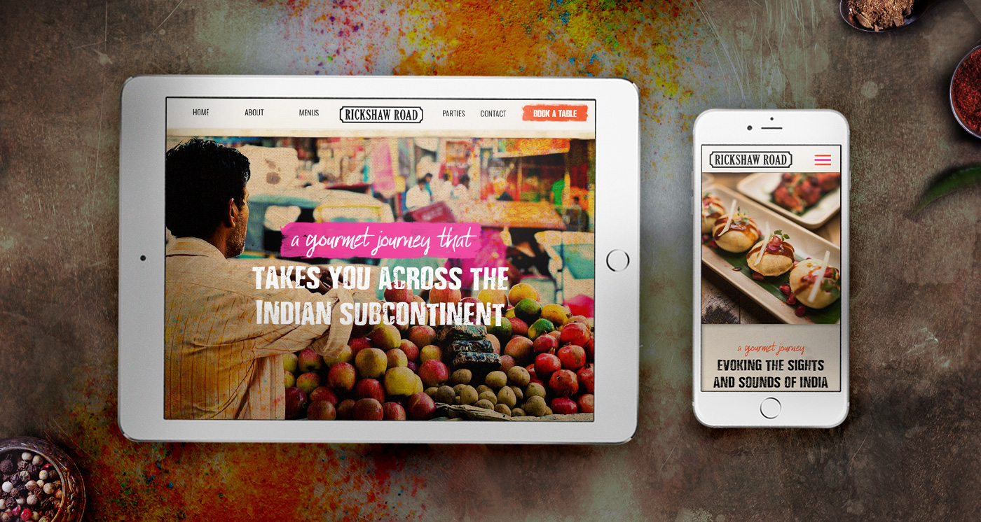 rickshaw road - ipad