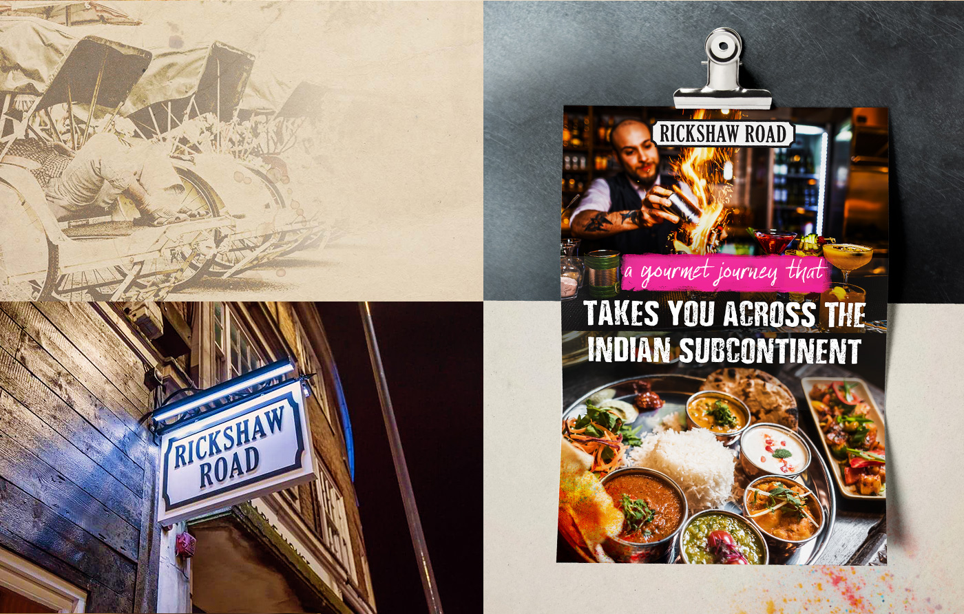 rickshaw road - flyer